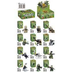 WOMA C1000 1000 TOÀN QUÂN TẤN CÔNG 12 KIỂU bộ đồ chơi xếp lắp ráp ghép mô hình Military Army Quân Sự Bộ Đội 363 khối