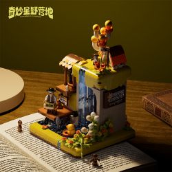 BALODY 21258 KHU CẮM TRẠI WONDER STAR bộ đồ chơi xếp lắp ráp ghép mô hình WONDERFUL CAMPSITE 802 khối