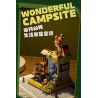 BALODY 21258 KHU CẮM TRẠI WONDER STAR bộ đồ chơi xếp lắp ráp ghép mô hình WONDERFUL CAMPSITE 802 khối