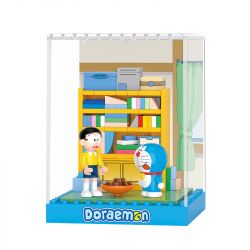 BALODY 21081 ĐÔRÊMON THẾ GIỚI VI MÔ 6 HÌNH bộ đồ chơi xếp lắp ráp ghép mô hình Movie & Game Phim Và Trò Chơi 726 khối