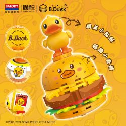 BALODY 21280 B.DUCK LITTLE VỊT VÀNG THỨC ĂN ĐỒ CHƠI 6 LOẠI bộ đồ chơi xếp lắp ráp ghép mô hình 591 khối