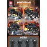 LE YI 78010 STORM SWAT 4 LOẠI TẤN CÔNG XẠ THỦ MÁY BẮN TỈA bộ đồ chơi xếp lắp ráp ghép mô hình Military Army Quân Sự Bộ Đội