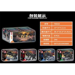 LE YI 78010 STORM SWAT 4 LOẠI TẤN CÔNG XẠ THỦ MÁY BẮN TỈA bộ đồ chơi xếp lắp ráp ghép mô hình Military Army Quân Sự Bộ Đội