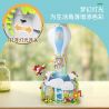 KAIDO KD99015 99015 FANTASY TEDDY CUỘC PHIÊU LƯU KỲ ẢO CỦA KHINH KHÍ CẦU bộ đồ chơi xếp lắp ráp ghép mô hình TEDDY MAGIC LAUNCH ADVENTURE