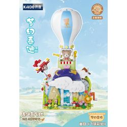 KAIDO KD99015 99015 FANTASY TEDDY CUỘC PHIÊU LƯU KỲ ẢO CỦA KHINH KHÍ CẦU bộ đồ chơi xếp lắp ráp ghép mô hình TEDDY MAGIC LAUNCH ADVENTURE