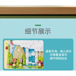 KAIDO KD99015 99015 FANTASY TEDDY CUỘC PHIÊU LƯU KỲ ẢO CỦA KHINH KHÍ CẦU bộ đồ chơi xếp lắp ráp ghép mô hình TEDDY MAGIC LAUNCH ADVENTURE