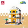 JIESTAR 59075 CHẾ ĐỘ XEM PHỐ THU NHỎ TRƯỜNG HỌC bộ đồ chơi xếp lắp ráp ghép mô hình MINI STREET 206 khối