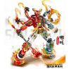 MINGDI LEIBAO K2041 2041 TRẬN CHIẾN CƠ KHÍ NEZHA CYBORG MECHA bộ đồ chơi xếp lắp ráp ghép mô hình MECHBATTLE 650 khối