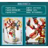 MINGDI LEIBAO K2041 2041 TRẬN CHIẾN CƠ KHÍ NEZHA CYBORG MECHA bộ đồ chơi xếp lắp ráp ghép mô hình MECHBATTLE 650 khối
