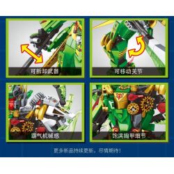 MINGDI LEIBAO K2042 2042 TRẬN CHIẾN CƠ KHÍ QUAN VŨ CYBORG MECHA bộ đồ chơi xếp lắp ráp ghép mô hình MECHBATTLE 664 khối