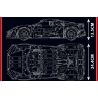 MouldKing 13190 Mould King 13190 SIÊU XE LYCAN tỷ lệ 1:8 bộ đồ chơi xếp lắp ráp ghép mô hình Technic LYKAN Kỹ Thuật Công Nghệ Cao Mô Hình Phương Tiện 4070 khối