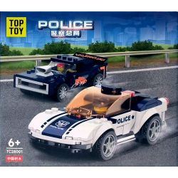 TOP TOY TC28001 28001 TRỤ SỞ CẢNH SÁT bộ đồ chơi xếp lắp ráp ghép mô hình City POLICE Thành Phố