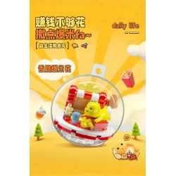 WISE BLOCK AULDEY HA392401 392401 QUẢ CẦU ƯỚC RỒNG SỮA 4 LOẠI bộ đồ chơi xếp lắp ráp ghép mô hình Movie & Game Phim Và Trò Chơi