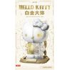 TOP TOY TC2045 2045 TC2060 2060 SANRIO THÂN HÌNH BẠCH KIM HELLO KITTY CYBORG bộ đồ chơi xếp lắp ráp ghép mô hình HELLO KITTY WHITE GOLDEN BIG FIGURE 400 khối