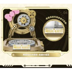 TOP TOY TC2045 2045 TC2060 2060 SANRIO THÂN HÌNH BẠCH KIM HELLO KITTY CYBORG bộ đồ chơi xếp lắp ráp ghép mô hình HELLO KITTY WHITE GOLDEN BIG FIGURE 400 khối