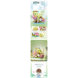 TOP TOY TC2042 2042 NẾU ĐẾN NANCI ĐỂ NGẮM THƠ HOA HANAMI YOUTING bộ đồ chơi xếp lắp ráp ghép mô hình 500 khối