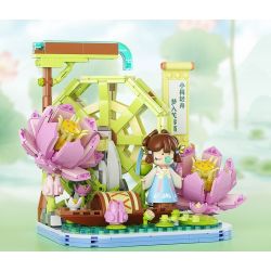 TOP TOY TC2042 2042 NẾU ĐẾN NANCI ĐỂ NGẮM THƠ HOA HANAMI YOUTING bộ đồ chơi xếp lắp ráp ghép mô hình 500 khối