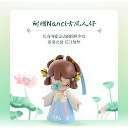 TOP TOY TC2041 2041 ĐẾN NANCI NGẮM THƠ HOA NGOÀI VƯỜN bộ đồ chơi xếp lắp ráp ghép mô hình 500 khối