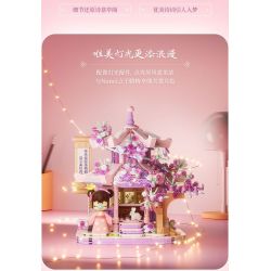 TOP TOY TC2041 2041 ĐẾN NANCI NGẮM THƠ HOA NGOÀI VƯỜN bộ đồ chơi xếp lắp ráp ghép mô hình 500 khối