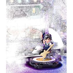 KEEPPLEY K21301 21301 BẠN CÙNG LỚP CHU TRI ÂN TÁC PHẨM KINH ĐIỂN VÀ SÂN KHẤU bộ đồ chơi xếp lắp ráp ghép mô hình CHOUCHOU 1592 khối