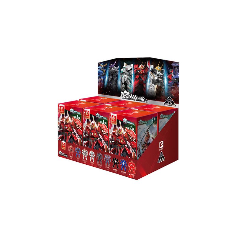 SEMBO 900001 TỔ TIÊN MO SHOU HIỆU ỨNG ANH HÙNG HỘI SỐ 1 bộ đồ chơi xếp lắp ráp ghép mô hình Movie & Game Phim Và Trò Chơi