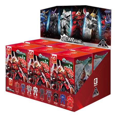 SEMBO 900001 TỔ TIÊN MO SHOU HIỆU ỨNG ANH HÙNG HỘI SỐ 1 bộ đồ chơi xếp lắp ráp ghép mô hình Movie & Game Phim Và Trò Chơi