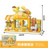 WEKKI 516502 KING ZHUO CỬA HÀNG ĐẦY MÀU SẮC CỦA AZHUO TRÀ TRÁI CÂY bộ đồ chơi xếp lắp ráp ghép mô hình
