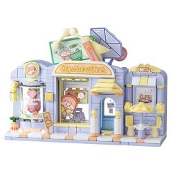 WEKKI 516504 CỬA HÀNG ĐẦY MÀU SẮC CỦA KING ZHUO BÁCH HÓA AZHUO bộ đồ chơi xếp lắp ráp ghép mô hình