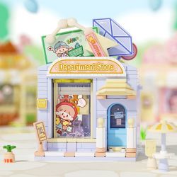 WEKKI 516504 CỬA HÀNG ĐẦY MÀU SẮC CỦA KING ZHUO BÁCH HÓA AZHUO bộ đồ chơi xếp lắp ráp ghép mô hình