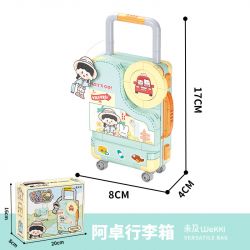 WEKKI 516506 KING ZHUO NHỮNG CHIẾC TÚI LUÔN THAY ĐỔI CỦA AZHUO VALI bộ đồ chơi xếp lắp ráp ghép mô hình