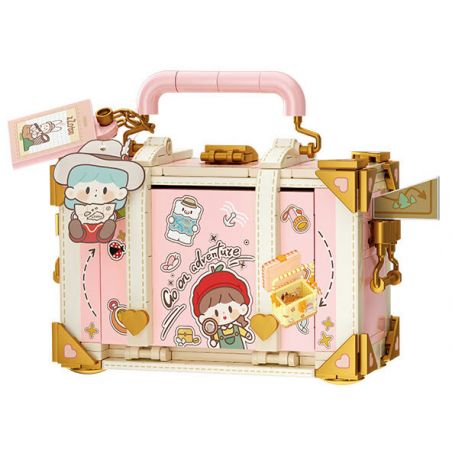 WEKKI 516507 CHIẾC TÚI ĐA NĂNG CỦA ZHUO KING VALI bộ đồ chơi xếp lắp ráp ghép mô hình