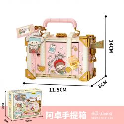 WEKKI 516507 CHIẾC TÚI ĐA NĂNG CỦA ZHUO KING VALI bộ đồ chơi xếp lắp ráp ghép mô hình