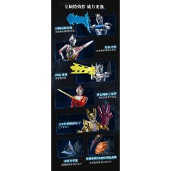 KEEPPLEY 75151 ULTRAMAN SIÊU NĂNG ĐỘNG CẤP 1 BEYOND LIGHT BLIND BOX bộ đồ chơi xếp lắp ráp ghép mô hình Movie & Game Phim Và Trò Chơi