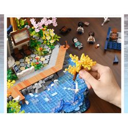 KEEPPLEY K18004 18004 ĐẠI LÝ TUYỆT VỜI HOA THƯỢNG QUAN bộ đồ chơi xếp lắp ráp ghép mô hình Creator Sáng Tạo 3399 khối