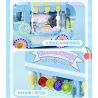 KEEPPLEY K20847 20847 SANRIO XE BÁN MÓN TRÁNG MIỆNG CHÓ TAI TO BÁNH PUDDING bộ đồ chơi xếp lắp ráp ghép mô hình Movie & Game SANRIO CHARACTERS Phim Và Trò Chơi 310 khối