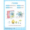 KEEPPLEY K20847 20847 SANRIO XE BÁN MÓN TRÁNG MIỆNG CHÓ TAI TO BÁNH PUDDING bộ đồ chơi xếp lắp ráp ghép mô hình Movie & Game SANRIO CHARACTERS Phim Và Trò Chơi 310 khối