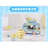KEEPPLEY K20847 20847 SANRIO XE BÁN MÓN TRÁNG MIỆNG CHÓ TAI TO BÁNH PUDDING bộ đồ chơi xếp lắp ráp ghép mô hình Movie & Game SANRIO CHARACTERS Phim Và Trò Chơi 310 khối