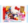 KEEPPLEY K20848 20848 SANRIO XE TẢI BURGER HELLO KITTY CHÓ PACHA bộ đồ chơi xếp lắp ráp ghép mô hình Movie & Game SANRIO CHARACTERS Phim Và Trò Chơi 340 khối