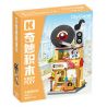 KEEPPLEY K28028 28028 CHẾ ĐỘ XEM PHỐ ĐẦY MÀU SẮC PHẦN 6 CỬA HÀNG NHẠC CỤ VÀ ĐĨA NHỰA bộ đồ chơi xếp lắp ráp ghép mô hình 351 khối