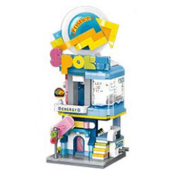 KEEPPLEY K28032 28032 CHẾ ĐỘ XEM PHỐ ĐẦY MÀU SẮC MÙA 6 SÂN VẬN ĐỘNG THỂ THAO SÔI bộ đồ chơi xếp lắp ráp ghép mô hình 334 khối