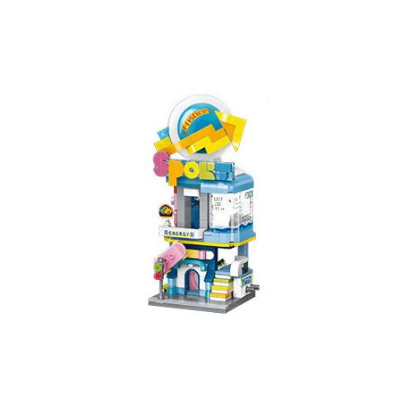 KEEPPLEY K28032 28032 CHẾ ĐỘ XEM PHỐ ĐẦY MÀU SẮC MÙA 6 SÂN VẬN ĐỘNG THỂ THAO SÔI bộ đồ chơi xếp lắp ráp ghép mô hình 334 khối