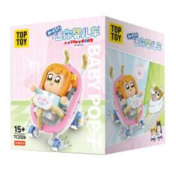 TOP TOY TC2326 2326 CUỘC SỐNG HÀNG NGÀY CỦA POPZI VÀ PIPI XE ĐẨY MINI bộ đồ chơi xếp lắp ráp ghép mô hình Movie & Game Phim Và Trò Chơi
