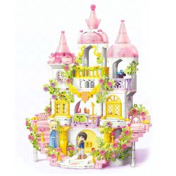 TOP TOY TC2033 2033 LÂU ĐÀI HOA MỘNG MƠ bộ đồ chơi xếp lắp ráp ghép mô hình Girl DREAM FLOWER CASTLE Con Gái