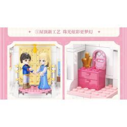 TOP TOY TC2033 2033 LÂU ĐÀI HOA MỘNG MƠ bộ đồ chơi xếp lắp ráp ghép mô hình Girl DREAM FLOWER CASTLE Con Gái
