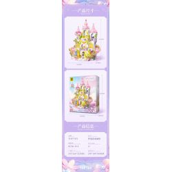 TOP TOY TC2033 2033 LÂU ĐÀI HOA MỘNG MƠ bộ đồ chơi xếp lắp ráp ghép mô hình Girl DREAM FLOWER CASTLE Con Gái