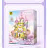 TOP TOY TC2033 2033 LÂU ĐÀI HOA MỘNG MƠ bộ đồ chơi xếp lắp ráp ghép mô hình Girl DREAM FLOWER CASTLE Con Gái