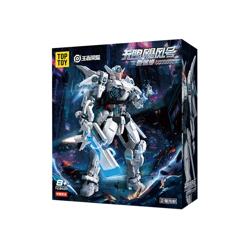 TOP TOY TC2407 2407 VINH QUANG CỦA CÁC VỊ VUA CƠN BÃO VÔ HẠN XIAHOUDUN bộ đồ chơi xếp lắp ráp ghép mô hình Movie & Game Phim Và Trò Chơi 1000 khối