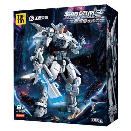 TOP TOY TC2407 2407 VINH QUANG CỦA CÁC VỊ VUA CƠN BÃO VÔ HẠN XIAHOUDUN bộ đồ chơi xếp lắp ráp ghép mô hình Movie & Game Phim Và Trò Chơi 1000 khối