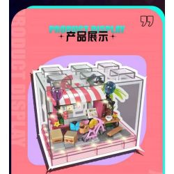 MouldKing 24039 Mould King 24039 NGÀY ĂN UỐNG bộ đồ chơi xếp lắp ráp ghép mô hình GOURMET DAY 394 khối