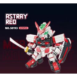 JIESTAR 58193 CHIẾN TRANH GIỮA CÁC VÌ SAO MÀU ĐỎ LẠC LỐI bộ đồ chơi xếp lắp ráp ghép mô hình Movie & Game Phim Và Trò Chơi 675 khối